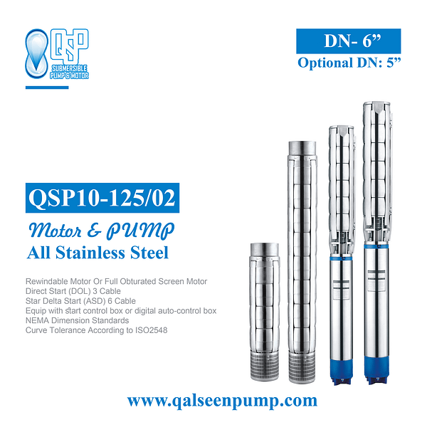 qsp10-125-02 submersible pump